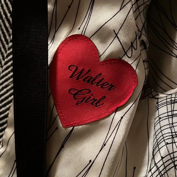 WALTER BY WALTER BAKER Tweed Crop Suit Jacket - Picture 3 of 8